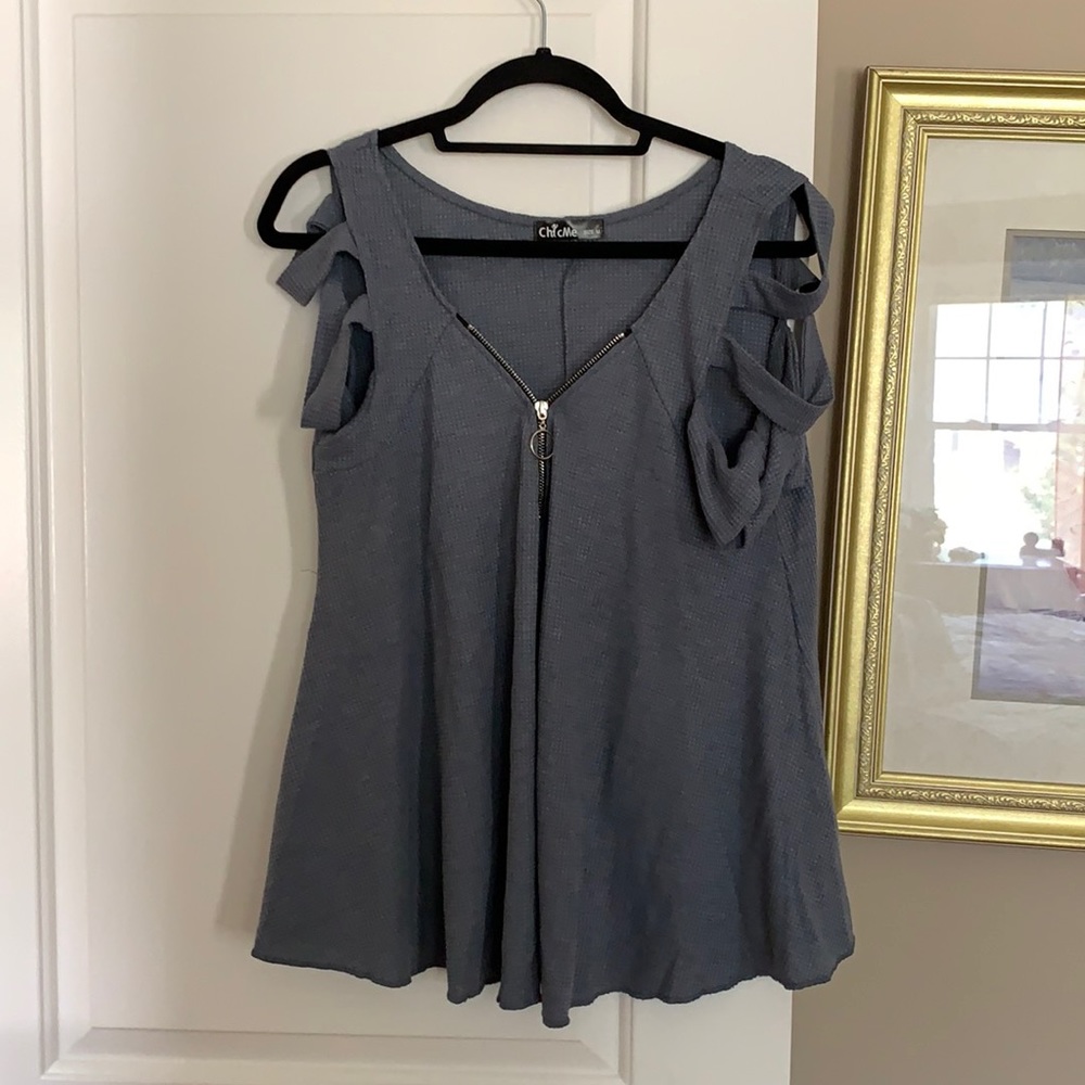 CBR Blue Summer Top